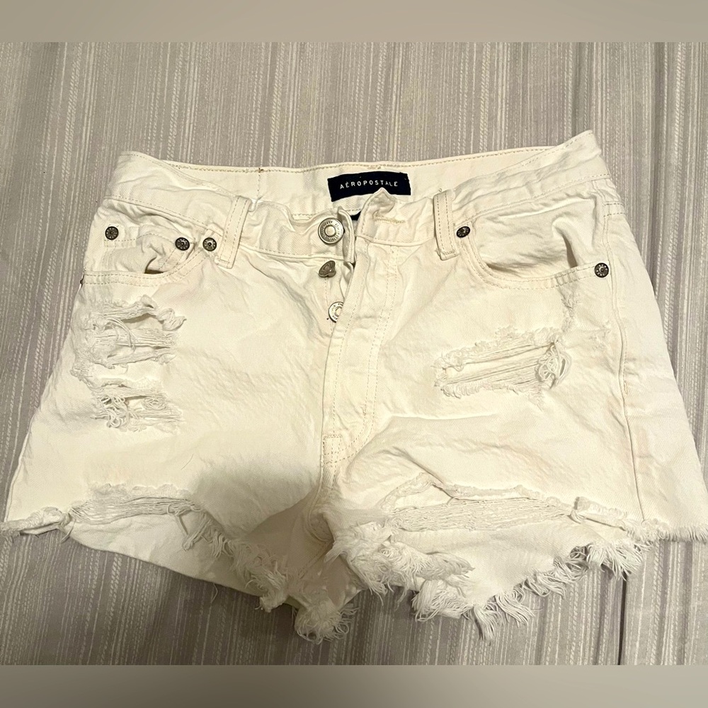 aeropostal white shorts